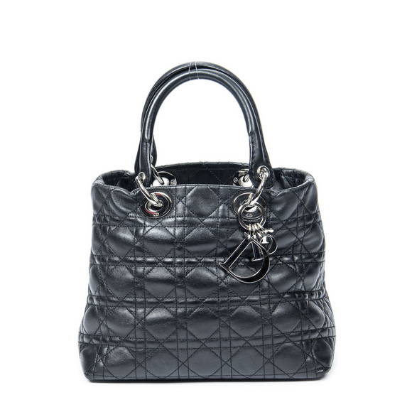 Dior Small Soft Lady Dior Tote - Picture 1 of 10